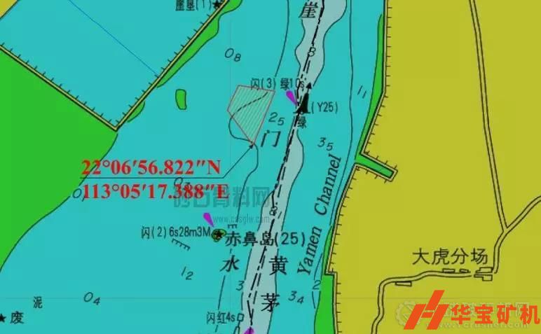 廣東掛牌出讓湛江東海島東海2500萬方海砂開采權(quán)